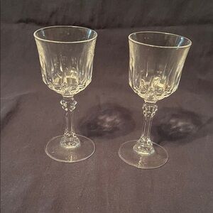 Cristal d argues Chantelle wine glasses - Set of 2
